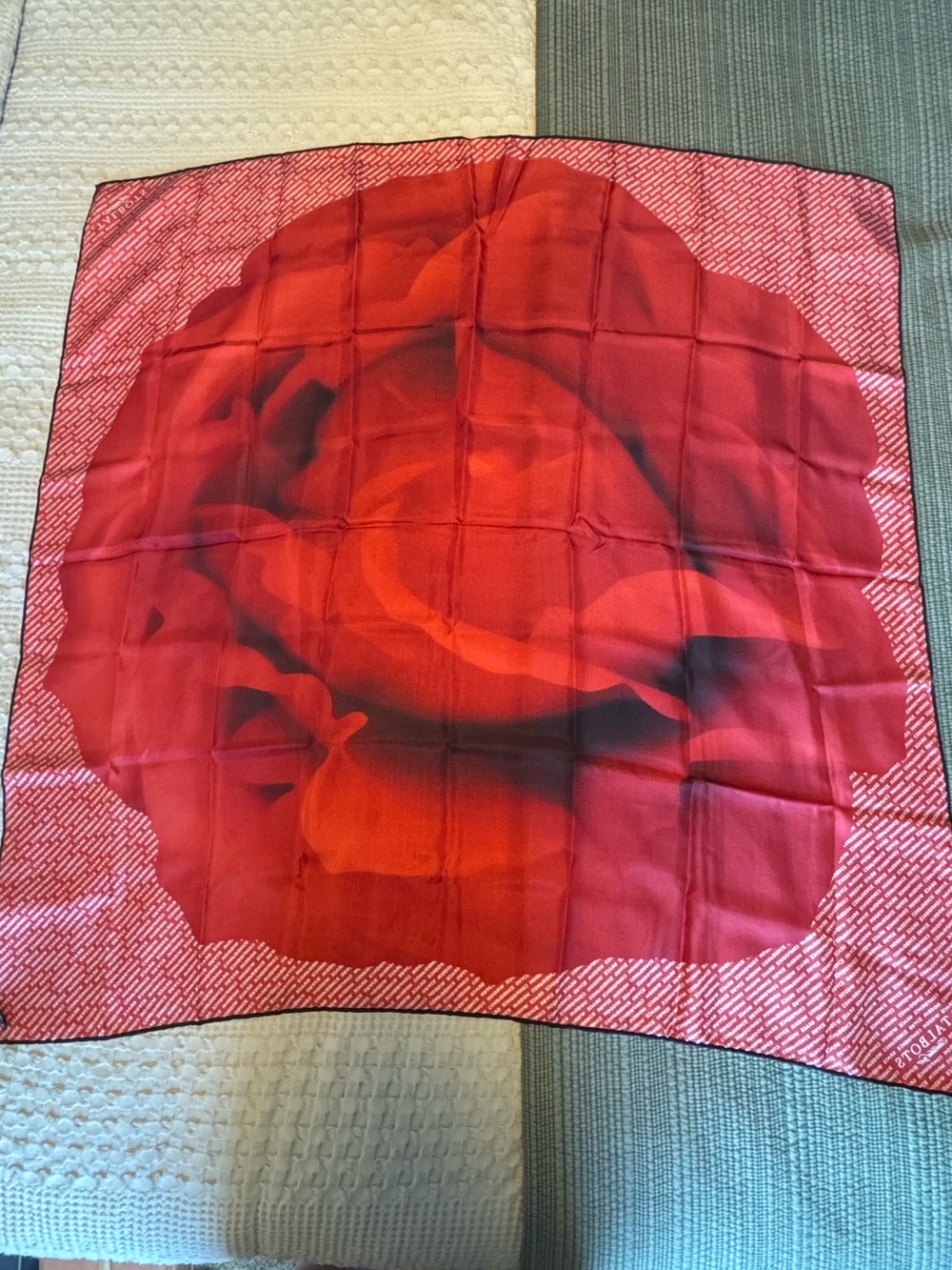 Talbots Floral Silk Scarves - Set of 3 - Picture 6 of 8